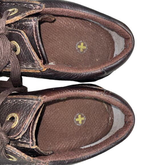Dr. Martens Unisex Ripley Brown Leather Lace Up Oxfords Size US M 9 W 10